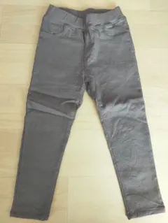 【美品】バースデイ　しまむら　グレー 長ズボン　裏起毛