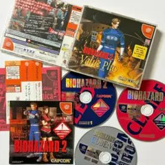 ドリームキャスト バイオハザード2 バリュープラス 帯あり　Dreamcast