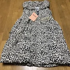 Sister Jenni レオパード柄ダウンベスト 150