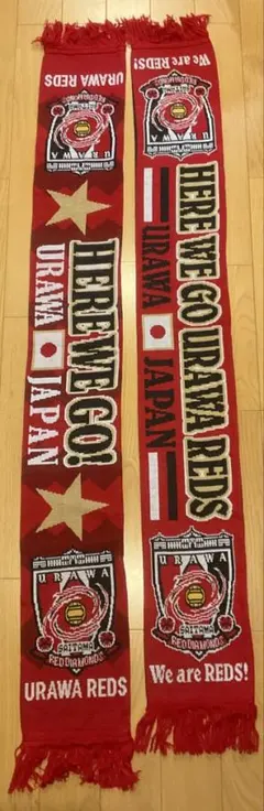 浦和レッズニットマフラー