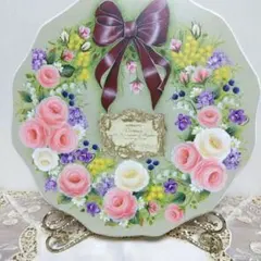 トールペイント作品春の訪れ