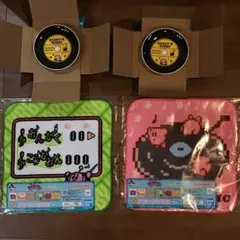 カービィ一番くじ D賞 ポップな小皿 カービィF賞 クラシックなタオル 2枚