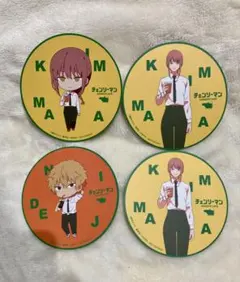 チェンソーマン アニカフェ 特典コースター デンジ マキマ