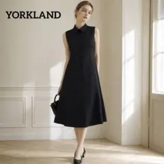 YORKLAND★　ワンピース　ノースリーブ　チェック柄　ヴィンテージ　レアのサムネイル