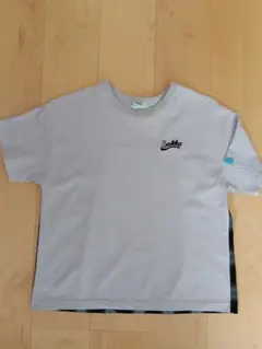 HAKKA KIDS 150 半袖Ｔシャツ グレー（チェック）