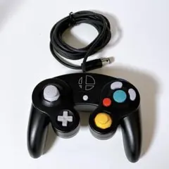 Nintendo 任天堂 ゲームキューブコントローラー スマブラブラック