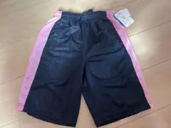 新品　吸汗速乾加工 ハーフパンツ 黒とピンク　140 9/30まで値下げ