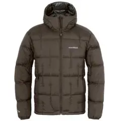モンベル　ネージュダウンパーカMen's　L ダークブラウン　完売品 廃盤カラー 2025年最新】ネージュダウンパーカ ダークブラウンの人気