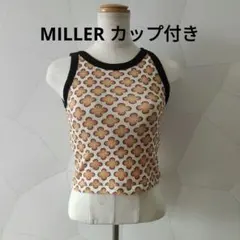 VERY掲載 MILLER 別注 配色ボーダー アメリカンスリーブタンクトップのサムネイル