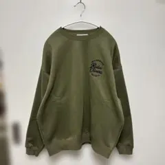 RODEO CROWNS WIDE BOWLスウェット オリーブグリーン