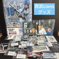 ★新品★大量　ライオンズ　キーホルダー　ファイル　缶バッジ　18点