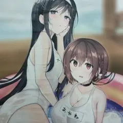 わたし、二番目の彼女でいいから　2　メロンブックス特典　タペストリー
