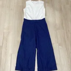 MilaOwen オーバーオール　ストライプ
