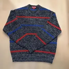 Supreme 24fw Waffle Small Box Sweater S