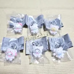 めじるしアクセサリー サンリオキャラクターズ ふわふわスノー コンプ ガチャ ㉑