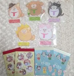 松犬 マツイヌ アクリルスタンド メモ帳 セット