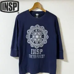 INSP 七分袖 Tシャツ M ネイビー TOKYO FINEST