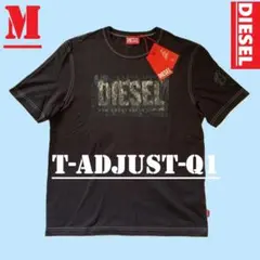新品　ディーゼル　T-ADJUST-Q1　ロゴデザインＴシャツ　Ｍ　A14886