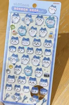 【正規品】ボンボンドロップシール　ちいかわ　ハチワレ