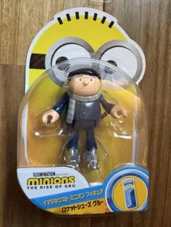 ロケットシューズ　グルー　フィギュア　イマジネクスト　ミニオンフィギュア