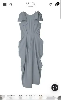 完売】AMERI 2WAY CONSTRUCTIVE RIBBON DRESS - メルカリ