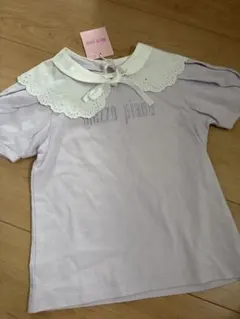 新品　メゾピアノ　襟付き　半袖Tシャツ　110