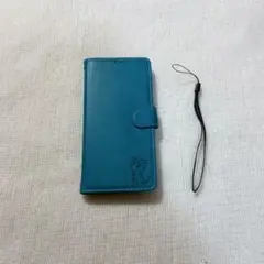 Reno10 Pro 5Gケース 手帳型 ケース オッポリノ プロー ターコイズ
