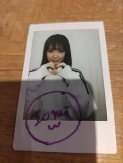 鈴木希 直筆サイン入り　チェキ