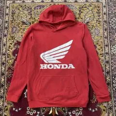 90s ヴィンテージ ホンダ 企業 裏起毛 パーカー フーディ