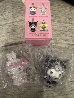 サンリオ　シークレットマスコット　マイメロ　クロミ