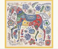 ☆HERMES ガヴロッシュ　オデュッセウスを待ちながら 中古・古着通販】HERMES (エルメス) スカーフ ガブロッシュ