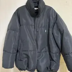 U.S. POLO ASSN. ブラックダウンジャケット L