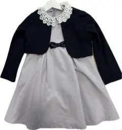 フォーマルワンピース　パープル130㎝　GLOBAL WORK