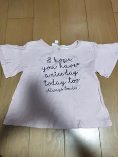 3can4on ピンク Tシャツ 130