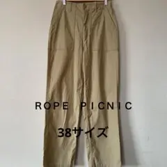 ロペピクニックコットンパンツベージュＭサイズ