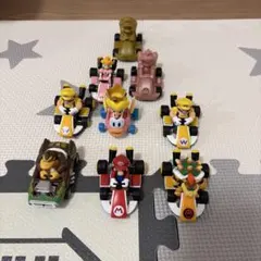 マリオカート プルバックミニカーセット 7個　アミューズメント ハッピーセット