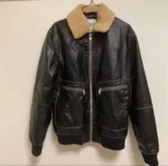 レザージャケット　ZARA