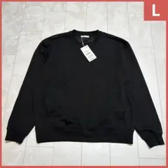 ZARA スウェット ブラック L 新品タグ付き
