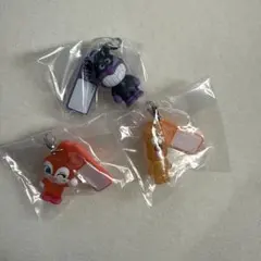それいけ！アンパンマン ネームタグ付きキーホルダー 3点セット