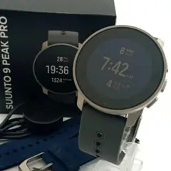 【箱付・動作確認済】Suunto9 Peak Pro TitaniumSlate
