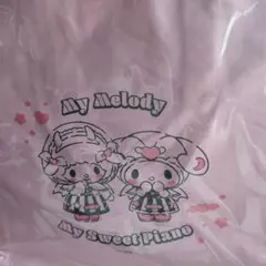 ハロウィン サンリオ マイメロ　ピアノ　ハッピーくじ　トートバッグ