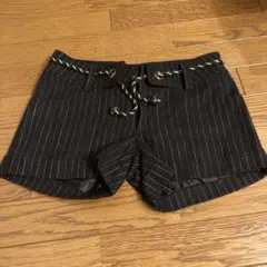 最終お値引き　Sardnyx ブラックストライプ ショートパンツ