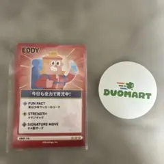 Duolingo デュオマート限定 トレーディングカード　とステッカー