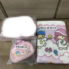 キキララ 一番くじ　ひざかけ　ミニポーチ