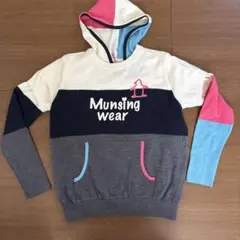 Munsingwear レディース フード付き3ウェイセーター マルチカラーL