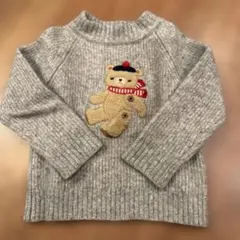 カリヤ様ファミリア　セーター　120 ハート　ファミリアチェック ☆ウィンターカラーアイテム☆｜ファミリアファミリア芦屋モンテメール