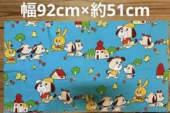 昭和レトロ　犬さん　うさぎさん柄　貴重　レア　幅92cm×約51cm