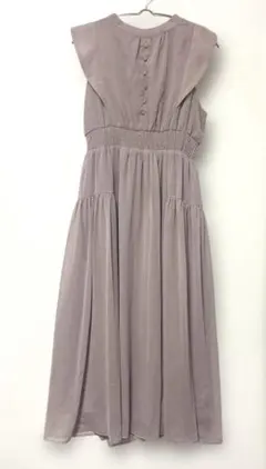 GRL ノースリーブ ロングワンピース Lサイズ