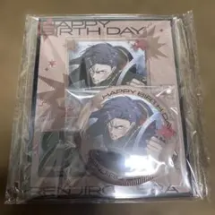 ヒューマンバグ大学 誕生日グッズ セルジオ アクリルスタンド 缶バッジ