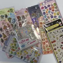 ぷくぷくシール　きゅんポップシール他　まとめ売り　①